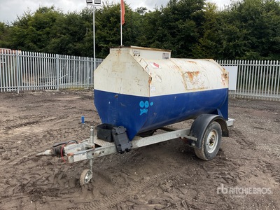 2015 Main 2000 L Trailer Mounted Steel Fuel Tank
