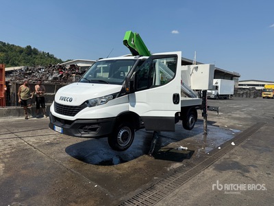 2021 Comet 20 m on 2021 Iveco Daily 35-140 Piattaforma Autocarrata