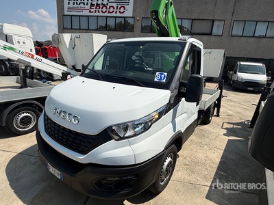 2021 Comet 20 m on 2021 Iveco Daily 35-140 Piattaforma Autocarrata