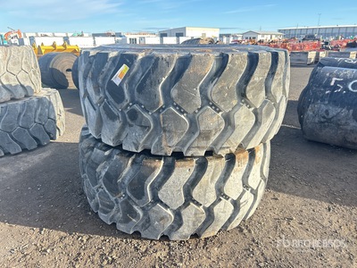 Quantity of (2) 29.5R25 Tires