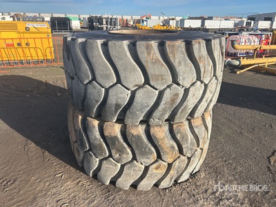 Quantity of (2) 29.5R25 Tires