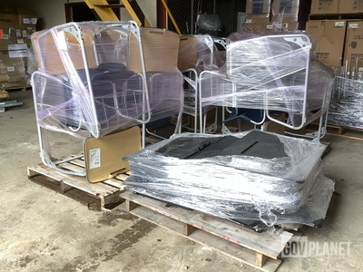 (20) School Desks & (5) Flexispot Desk Converters