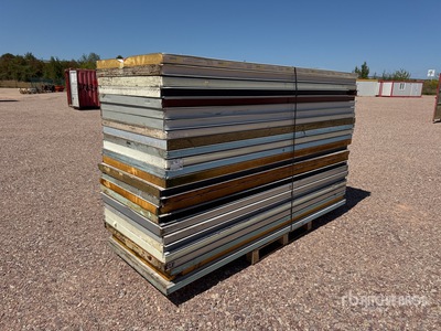 Qte De Panneaux Sandwich Pour Bungalow Qty Of Sandwich Panel For Roadwork Cabin 産業関連 - その他