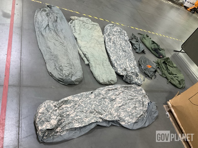 (14) Modular Sleeping Bag Systems, (42) Duffle Bags & Assorted Items