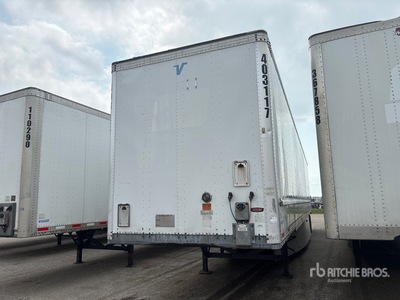 2014 Vanguard Maxcube 53 ft x 102 in T/A Remorque fourgon