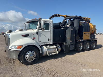 2019 Vermeer VXT8 on 2019 Peterbilt 348 6x4 Vacuum Tanker Truck
