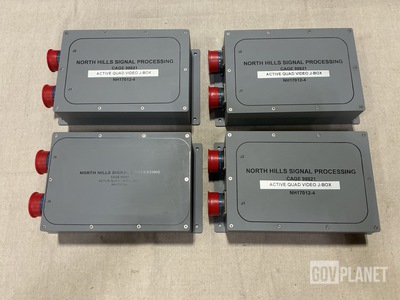 (4) North Hills Signal Processing NH17012-4 Video Interface Units