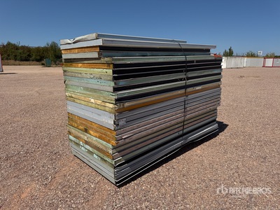 Qte De Panneaux Sandwich Pour Bungalow Qty Of Sandwich Panel For Roadwork Cabin 産業関連 - その他
