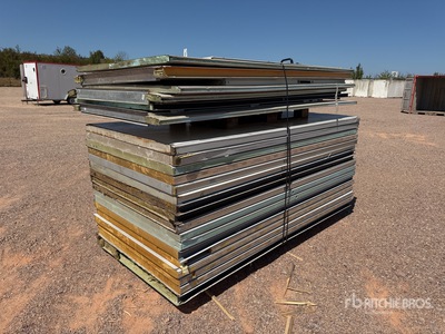 Qte De Panneaux Sandwich Pour Bungalow Qty Of Sandwich Panel For Roadwork Cabin 産業関連 - その他