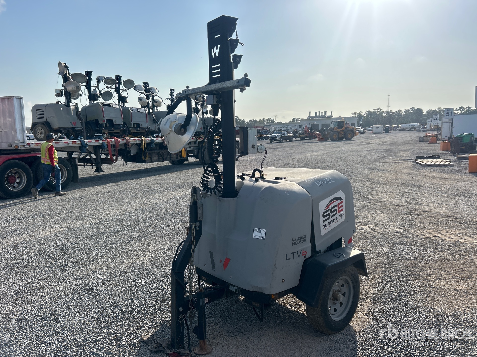 2018 Wacker Neuson LTV6 6 kW Light Tower (Inoperable)