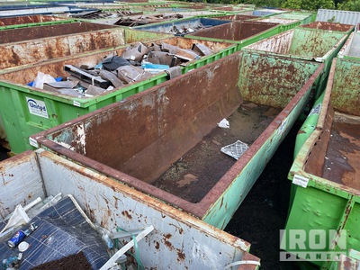 22 ft 30 cyd Roll-Off Container