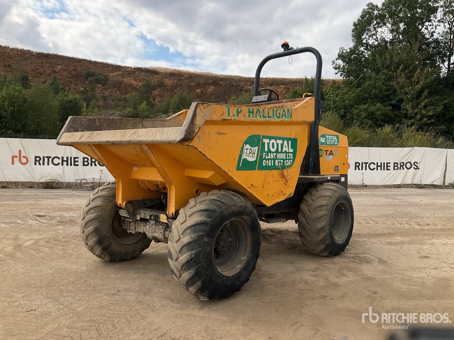 2018 Terex 9 Ton 4x4 Dumper