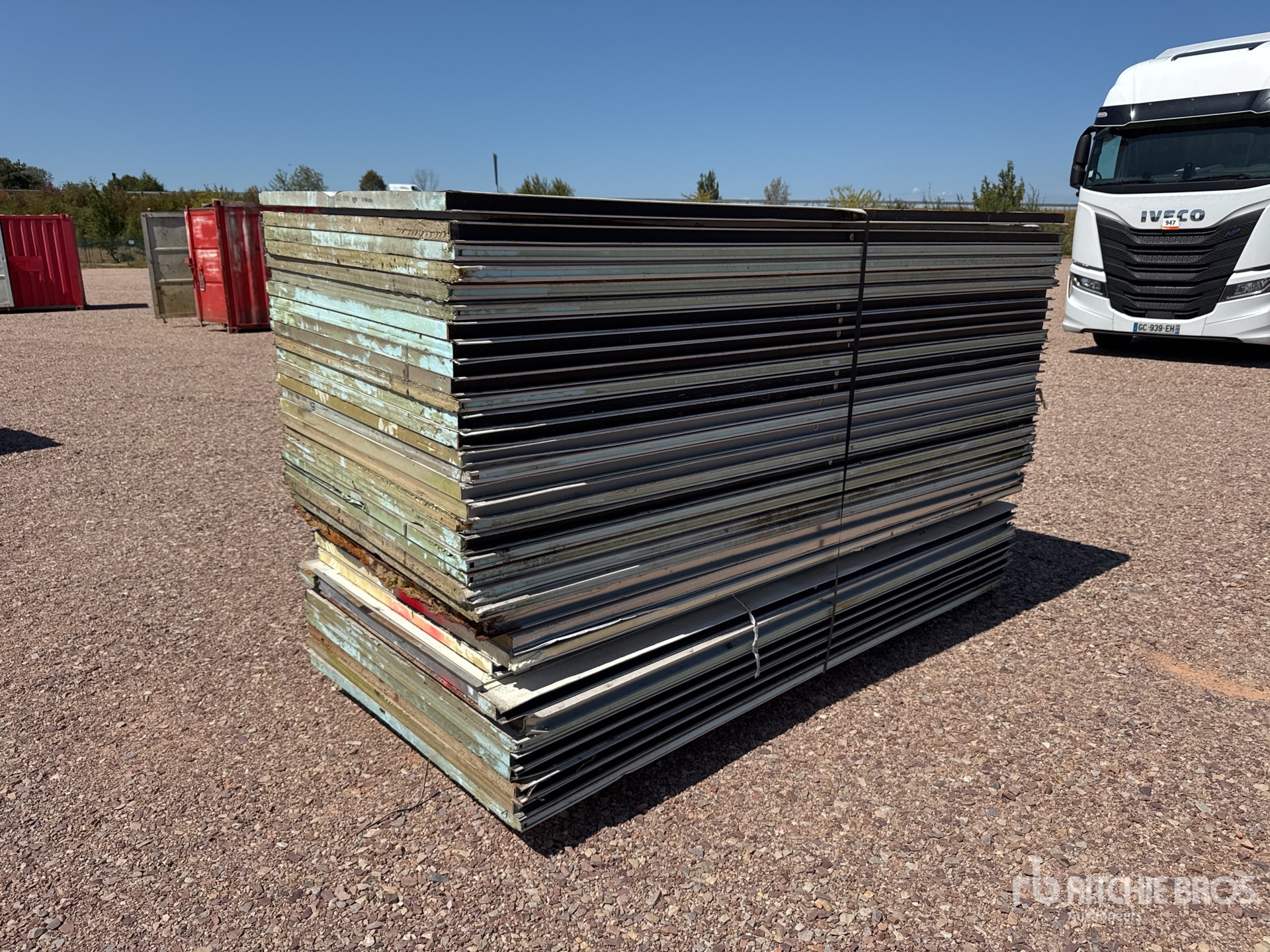 Qte De Panneaux Sandwich Pour Bungalow Qty Of Sandwich Panel For Roadwork Cabin
