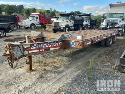 2000 Interstate 40DLA 24 ft T/A Flatbed Trailer