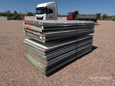 Qte De Panneaux Sandwich Pour Bungalow Qty Of Sandwich Panel For Roadwork Cabin 産業関連 - その他