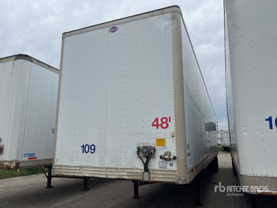 2009 Utility 4000D-X 53 ft x 102 in T/A Van Trailer
