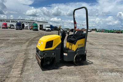 2021 Wacker Neuson RD12A Double Drum Roller