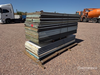 Qte De Panneaux Sandwich Pour Bungalow Qty Of Sandwich Panel For Roadwork Cabin 産業関連 - その他