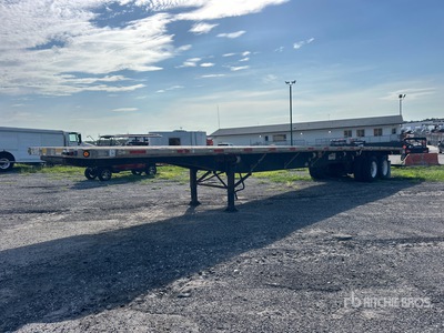 2009 Utility FS2CHA 48 ft T/A Flatbed Trailer