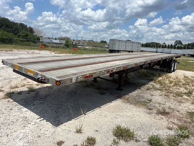 2009 Utility 48 ft T/A Flatbed Trailer