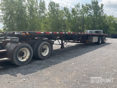 2011 Transcraft TL2000 48 ft T/A Flatbed Trailer