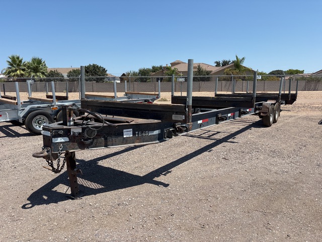 2005 Brock's  40 ft T/A Pipe Handling Trailer