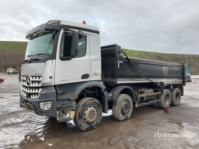 2016 Mercedes-Benz 963-8-G 8x4 Twin-Steer 3240 Tri/A Dump Truck (Inoperable)