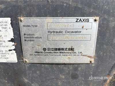 2012 Hitachi ZX200LC-3 Pelle Hydraulique sur Chenilles