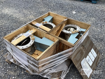 (3) Bollinger 6736988 8IN PORT Butterfly Valves