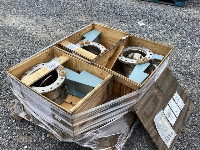 (3) Bollinger 6736988 8IN PORT Butterfly Valves
