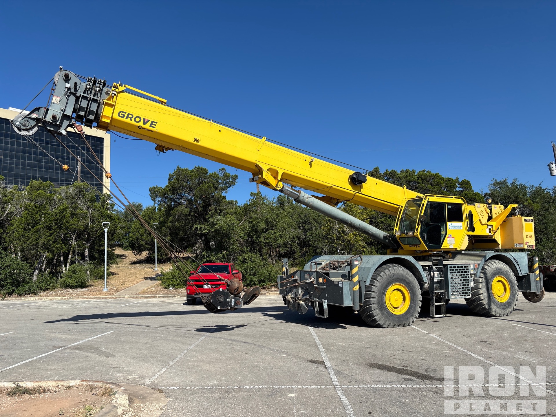 2012 Grove RT880E 80 ton 4x4x4 Rough Terrain Crane