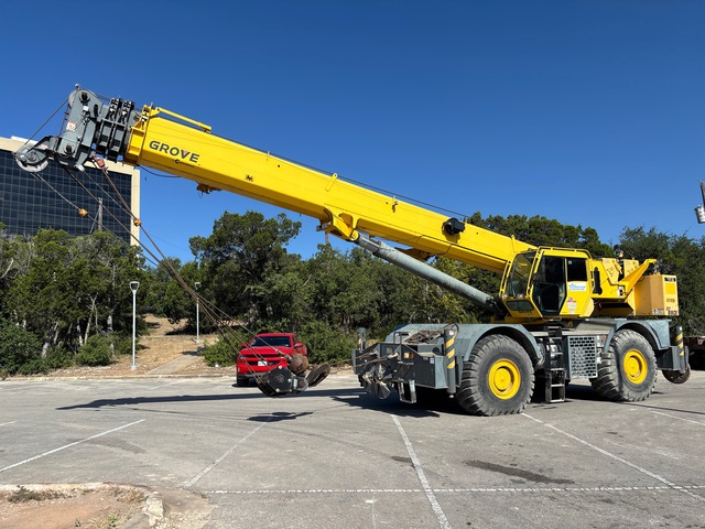 2012 Grove RT880E 80 ton 4x4x4 Rough Terrain Crane 2012 Grove RT880E 80 ton 4x4x4 Rough Terrain Crane