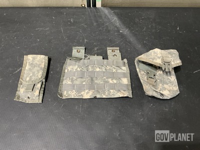 (492) M4 Two Mag Pouches, (92) First Aid Kit Pouches & Assorted Items