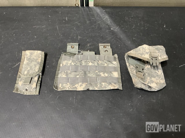 (492) M4 Two Mag Pouches, (92) First Aid Kit Pouches & Assorted Items