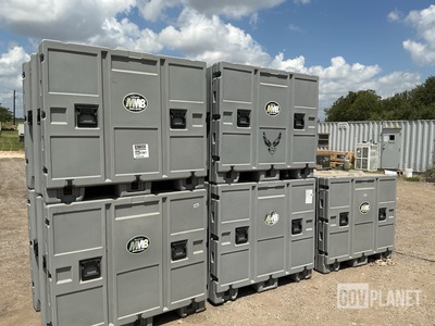 (5) Hardigg MM8 Mobile Master Shipping & Storage Containers