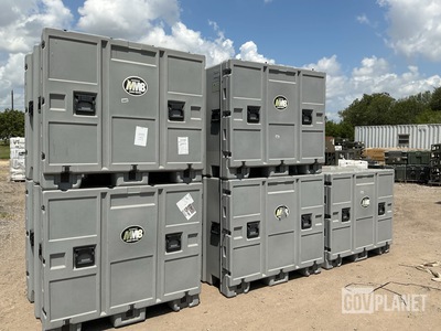 (5) Hardigg MM8 Mobile Master Shipping & Storage Containers