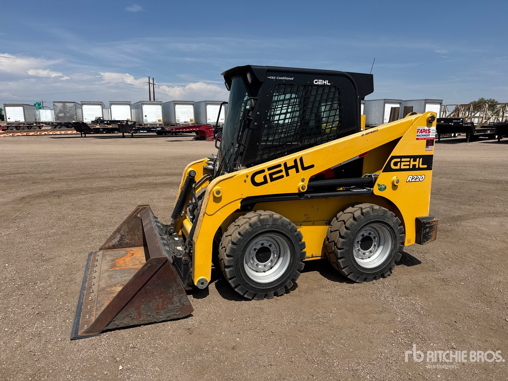2023 Gehl R220 High Flow Skid Steer Loader