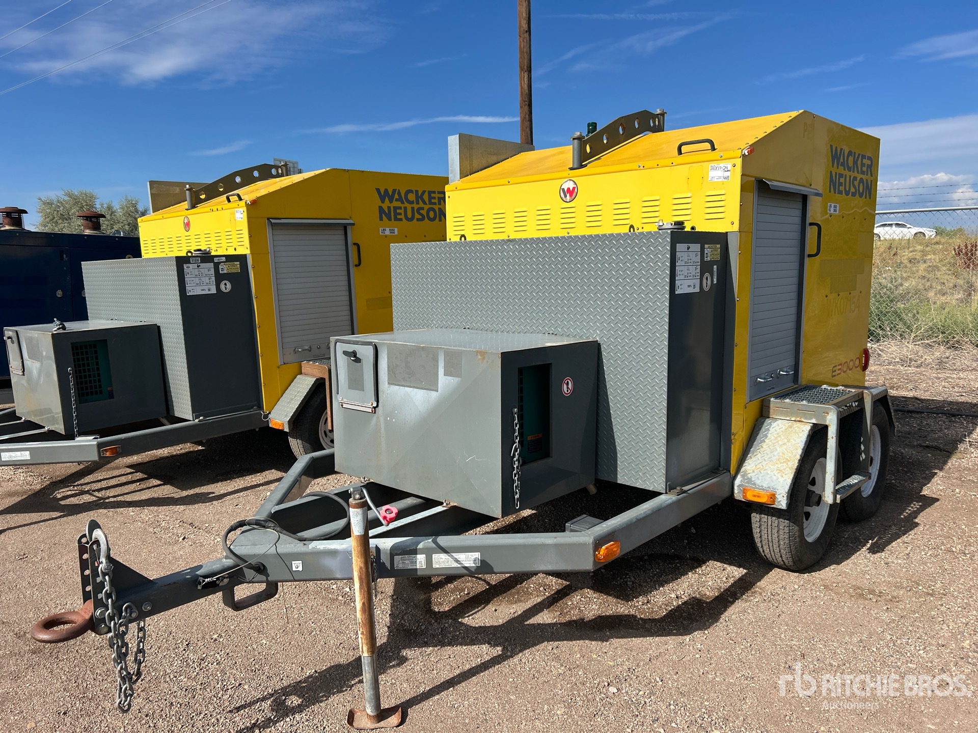 2014 Wacker Neuson E3000 385000 BTU Heater Ground Heater