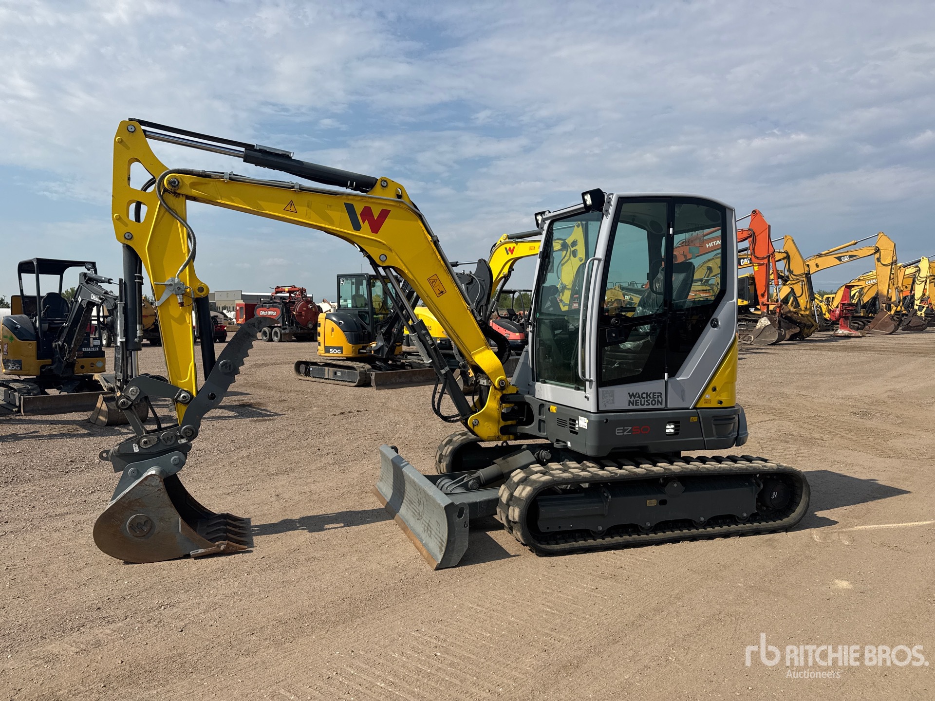 2022 Wacker Neuson EZ50 Mini Excavator