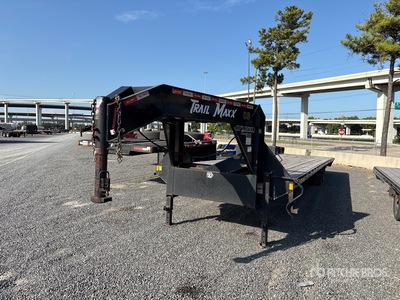 2025 Trailmaxx SD27-40 40 ft T/A Gooseneck Remolque caja abierta