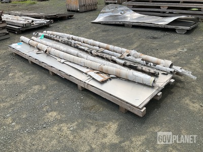 Lot of Sheet Metal & Metal Rods