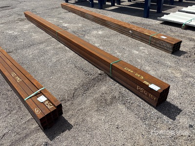Quantity of (12) 2025 Kit Containers STEEL Hollow Section Steel Pipe