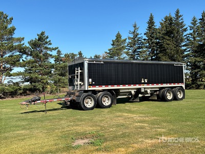2013 Wilson PDWH-550B 30 ft 4/Axle Pup Grain Trailer