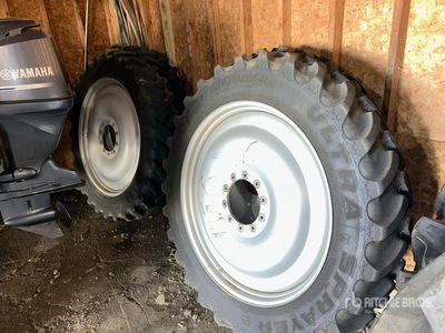 Quantity of (4) IF 320/90R46 Sprayer Tires - Fits Case IH 4440