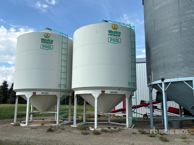 Westeel +/- 70 ton Smooth Wall Hopper Grain Bin