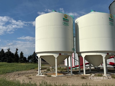 Westeel +/- 70 ton Smooth Wall Hopper Grain Bin