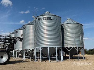 Westeel 1805 +/- 4920 bu 5 Ring Hopper Grain Bin