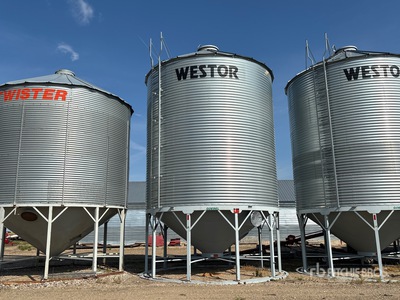 Westor 1805 +/- 4920 bu 5 Ring Hopper Grain Bin