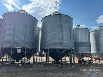 +/- 4500 bu 6 Ring Hopper Grain Bin