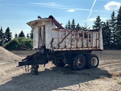T/A 14 ft Off-Road End Dump Trailer